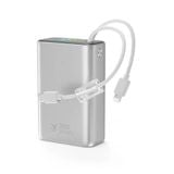  Pin Dự Phòng 20000mAh Wiwu Power Plus Wi-P092 Sẵn Cáp Sạc Nhanh PD 22,5W USB-C iPhone 