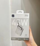  Pin Sạc Dự Phòng WIWU Galaxy PC-108 20.000mAh 45W – Tích Hợp Cáp Type-C & Lightning | USB-A 22.5W | Chính Hãng 