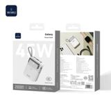  Pin Sạc Dự Phòng WIWU Galaxy PC-108 20.000mAh 45W – Tích Hợp Cáp Type-C & Lightning | USB-A 22.5W | Chính Hãng 