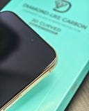  Cường Lực Hoda 3D Kim Cương Carbon Trong Suốt Full Tràn Viền Chống Trầy Xước Có Khung Chính Hãng cho iPhone 16| 17 Series 