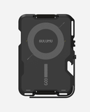  Ví Kim Loại Hít Nam Châm Aulumu G03 Sợi Carbon Đựng Thẻ| CCCD Tích Hợp Giá Đỡ Cao Cấp Chính Hãng cho iPhone 