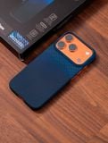  Ốp PITAKA Over The Horizone Hở Viền Có Nút Control – Siêu Phẩm Từ Sợi Aramid Dệt cho iPhone 16| 17 Series 