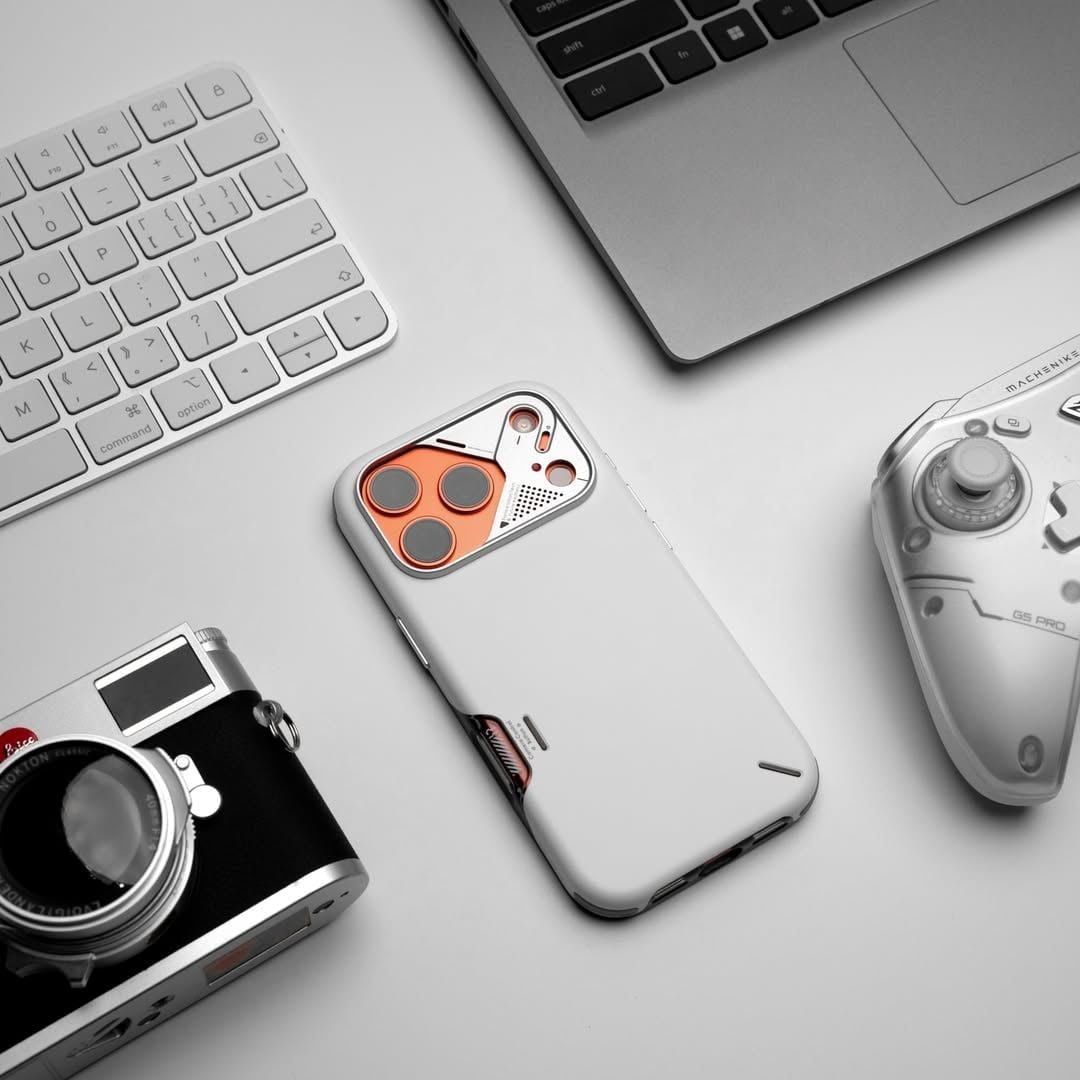  Ốp AULUMU A16| A17 Slim Shockproof Chống Sốc Tích Hợp Sạc Từ Tính Chính Hãng cho iP 16 Pro| 17 Pro| 17 Pro Max 