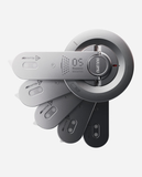  Giá Đỡ AULUMU Trắng 5IN1 G05 Air Next-Gen Hi-Per Magnetic Stand Hít Nam Châm Tiện Lợi Cao Cấp Chính Hãng cho iPhone 