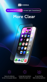  Cường Lực Hoda Chống Chói AR 2.5D Có Khung Trợ Dán Cho iPhone 16 Pro Max| 16 Pro| 13 Pro Max 