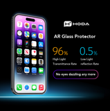 Cường Lực Hoda Chống Chói AR 2.5D Có Khung Trợ Dán Cho iPhone 16 Pro Max| 16 Pro| 13 Pro Max 