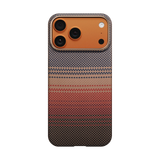  Ốp PITAKA Sunset Hở Viền Có Nút Control – Siêu Phẩm Từ Sợi Aramid Dệt cho iPhone 16| 17 Series 