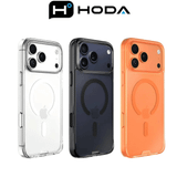  Ốp Lưng Hoda Crystal Pro Magsafe Chống Sốc Bảo Vệ Đạt Chuẩn Tích Hợp Sạc Không Dây Chính Hãng cho iPhone 17| 16| 15 Series 