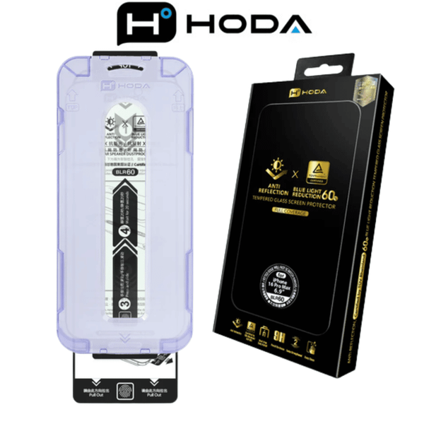  Cường Lực Hoda 2in1 Chống Chói x Chống Ánh Sáng Xanh 2.5D Chính Hãng cho iPhone 16 Pro| 16 Pro Max 
