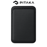  Ví PITAKA Black Hít Nam Châm Chất Liệu Cadmyra™Dệt Mềm Siêu Nhẹ 38g Chính Hãng Cao Cấp 