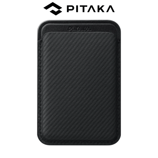  Ví PITAKA Black Hít Nam Châm Chất Liệu Cadmyra™Dệt Mềm Siêu Nhẹ 38g Chính Hãng Cao Cấp 