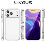  Ốp Lưng Likgus Trong Suốt Viền Dẻo |  Full Camera Chống Sốc Chính Hãng cho iPhone 17| iPhone 17 Air| iPhone 17 Pro| ipPhone 17 Pro Max 