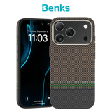  Ốp lưng Benks Prestige ArmorAir|Pro case built with Kevlar® Có Nút Camera Control Cao Cấp Chính Hãng cho iPhone 15 Pro Max| 16 Pro| 16 Pro Max| 17 Pro| 17 Pro Max 