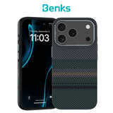  Ốp Lưng Benks Aurora ArmorAir/ Pro Có Nút Camera Control built with Kevlar® Cao Cấp Chính Hãng cho iPhone 15 Pro Max| 16 Pro| 16 Pro Max| 17 Pro 17 Pro Max 