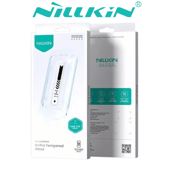  Cường Lực Trong Suốt Không Viền Đen Nillkin Amazing H+ Pro Có Khung Trợ Dán Cao Cấp Chính Hãng cho SamSung S25Ultra | S26 Ultra 