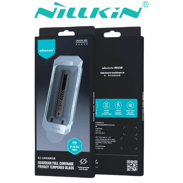  Cường Lực Nillkin Chống Nhìn Trộm 2.5D Có Khung Trợ Dán Chính Hãng cho iPhone 17 Air| 17 Pro| 17 Pro Max 