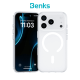  Ốp Benks Crystal Trong Suốt Chống Ố Tích Hợp Sạc Từ Tính Chính Hãng cho iPhone 17 Pro| 17 Pro Max 