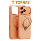  Ốp Lưng Ostand Q3 Silicone Có Nút Control Cho iPhone 17 Pro| iPhone 17 Pro Max Có Chân Đỡ 360° 