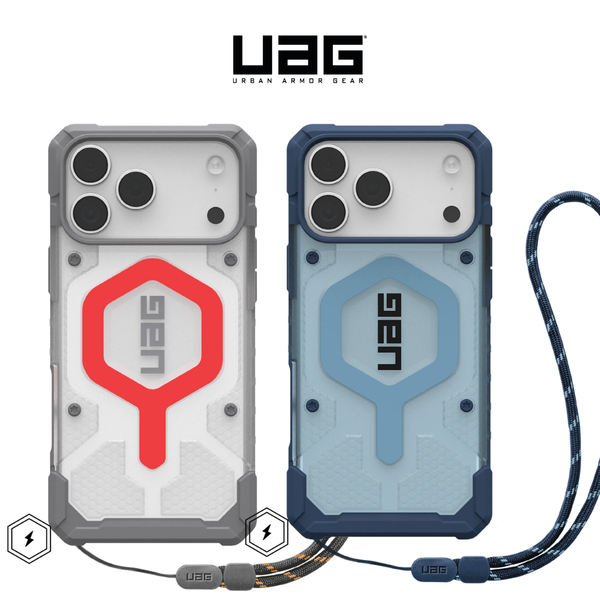  Ốp Lưng UAG Pathfinder Clear w Mag Kèm Dây Đeo Chống Sốc Đạt Chuẩn Chính Hãng cho iP 17 Pro/ 17 Pro Max 
