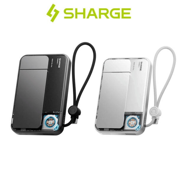  Pin Sạc Dự Phòng Từ Tính Sharge ICEMAG 3 10.000mAh Tản Nhiệt Có Dây Đeo & Giá Đỡ Tiện Lợi Chính Hãng cho iPhone 