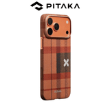  Ốp PITAKA × MÜNN Cloud Dusk Hở Viền Có Nút Control – Siêu Phẩm Từ Sợi Aramid Dệt cho 17 Series 