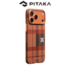  Ốp PITAKA × MÜNN Cloud Dusk Hở Viền Có Nút Control – Siêu Phẩm Từ Sợi Aramid Dệt cho 17 Series 