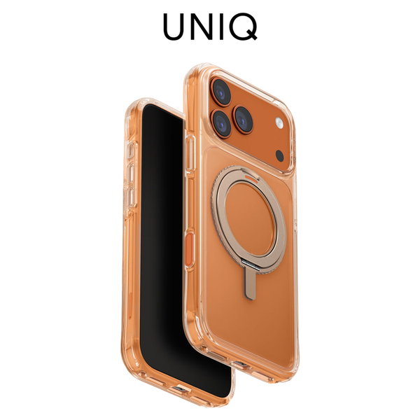 Ốp Lưng UNIQ Swivix Rotating Kickstand Case Có Nút Control Chống Sốc Kiêm Giá Đỡ Chính Hãng cho iP 17 Pro Max 