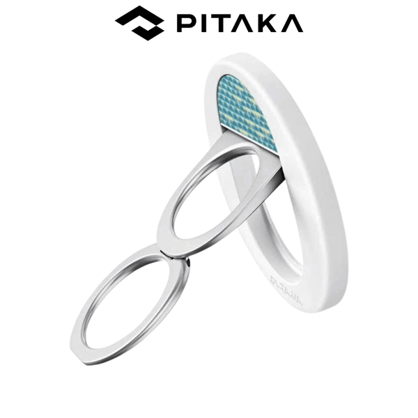  Giá Đỡ PITAKA Lucid Blue MagEZ Grip 3 Stand Ring Holder Cao Cấp Chính Hãng cho iPhone 