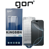  Cường Lực GOR MA 88 Trong Suốt Không Viền Đen Có Khung Trợ Dán Chính Hãng cho iPhone 14 | 15 | 16 | 17 Series 