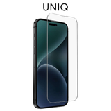  Cường Lực UNIQ OPTIX CLEAR Trong Suốt Không Viền Đen Có Khung Chính Hãng cho iPhone 17 Pro Max 