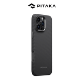  Ốp Lưng PITAKA Ultra-Slim 600D Black/Grey (Twill) (with PitaTap™)  cho iPhone 