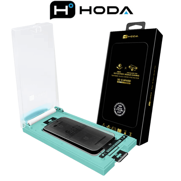  Cường Lực Hoda 3D Curved Full Viền 2in1 Chống Vân Tay & Chống Chói Cao Cấp Chính Hãng cho iPhone 17 Pro| iPhone 17 Pro Max 