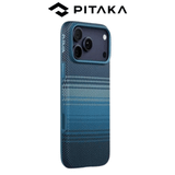  Ốp PITAKA Aramid Ultraguard Moonrise  Bản Full Viền – Siêu Phẩm Từ Sợi Aramid Dệt cho iPhone 17 Pro | 17 Pro Max 
