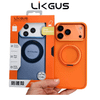  Ốp Likgus Ring Nhám Chống Sốc Kiêm Giá Đỡ Hỗ Trợ Sạc Từ Tính Chính Hãng cho iPhone 17 Pro Max 