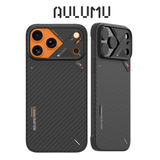  Ốp Lưng AULUMU A16| A17 Aramid Fiber - Khoét Viền Tích Hợp Sạc Từ Tính Cho iP 16 Pro| 16 Pro Max| 17 Pro| 17 Pro Max 