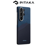  [S26Ultra] Ốp PITAKA Horizon Bản Hở Viền Có Nút Aaron – Siêu Phẩm Từ Sợi Aramid Dệt Chính Hãng Bảo Hành 12 Tháng 