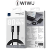  Cáp Thunderbolt 5 WiWU C102 Sạc Nhanh 240W Truyền Dữ Liệu 120Gbps Xuất Màn Hình 8K 16K Dài 1.8m 