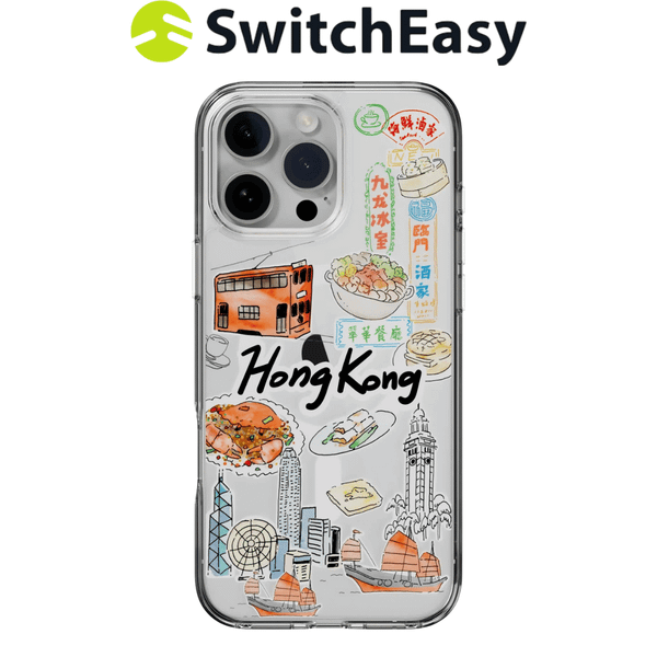  Ốp Lưng SwitchEasy StyleM Hong Kong| London Họa Tiết Chống Sốc Bảo Vệ Đạt Chuẩn Cao Cấp Chính Hãng cho iPhone 16 Pro Max 
