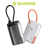  Pin Sạc Dự Phòng SHARGE Flow 3 10.000mAh 45W Tích Hợp Cáp USB-C - LED Orbital Chính Hãng 