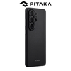  [S26Ultra] Ốp Pitaka Cairn Black Full Viền Chống Sốc có Nút Aaron NFC  – Siêu Phẩm Từ Sợi Aramid Dệt Chính Hãng Bảo Hành 12 Tháng 