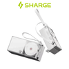  Sạc Sharge Retractable 3-in-1 2 Cổng C Cáp Tích Hợp Max 30W - – Cáp USB-C Tự Thu Chính Hãng 