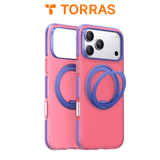  Ốp Lưng Chống Sốc Torras Ostand O3 Hue Có Nút Control – Chân Đỡ 360° Tích Hợp Sạc Từ Tính Chính Hãng cho iPhone 17 Series 