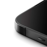  Cường Lực UNIQ OPTIX CLEAR Trong Suốt Không Viền Đen Có Khung Trợ Dán Cao Cấp Chính Hãng cho iPhone 16 Pro | 16 Pro Max| 17 Pro| 17 Pro Max 