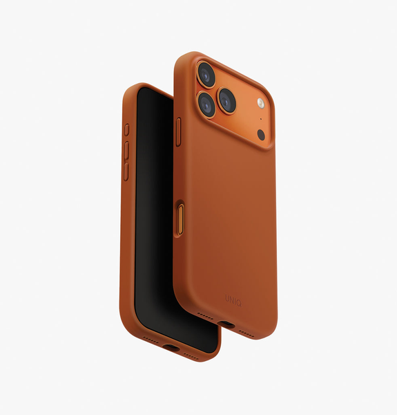  Ốp Lưng UNIQ Lino Hybrid Silicone Case with MagClick™ Chống Sốc Chính Hãng cho iP 17 Pro Max 