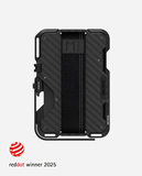  Ví Kim Loại Hít Nam Châm Aulumu G03 Sợi Carbon Đựng Thẻ| CCCD Tích Hợp Giá Đỡ Cao Cấp Chính Hãng cho iPhone 