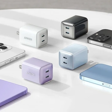  Củ sạc Anker 521 Nano Pro 2 cổng A2038 Cao Cấp Chính Hãng 