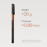  Ốp PITAKA Monogram Orange Black Bản Hở Viền Có Nút Control – Siêu Phẩm Từ Sợi Aramid Dệt cho iPhone 17 Pro Max 