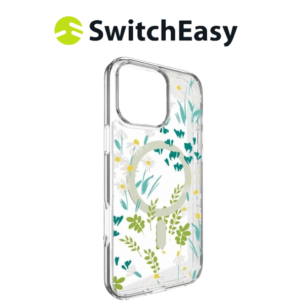  Ốp Lưng SwitchEasy StyleM Họa Tiết Daisy Chống Sốc Bảo Vệ Đạt Chuẩn Cao Cấp Chính Hãng cho iPhone 16 Pro | 16 Pro Max 