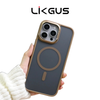  Ốp Likgus Nhám Viền TPU Chống Sốc Tích Hợp Sạc Từ Tính Chính Hãng cho iPhone 16 Pro 