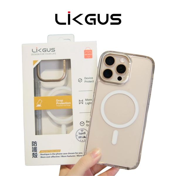  Ốp Lưng Likgus SuperB Chống Sốc Tích Hợp Sạc Không Dây Cao Cấp Chính Hãng dành cho iPhone 16 Pro| 16 Pro Max 
